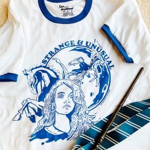 Unique Luna Lovegood Harry Potter Ringer T-shirt